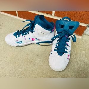 Air Jordan 6 Retro Green Abyss sneakers 7